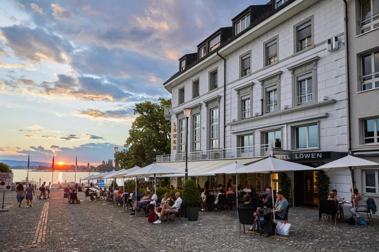 Hotel Loewen Am See Zug Dış mekan fotoğraf